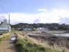 La petite plage et le parking