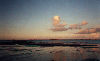 La plage en soirée