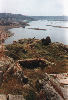 Les ruines du ch&acirc;teau.